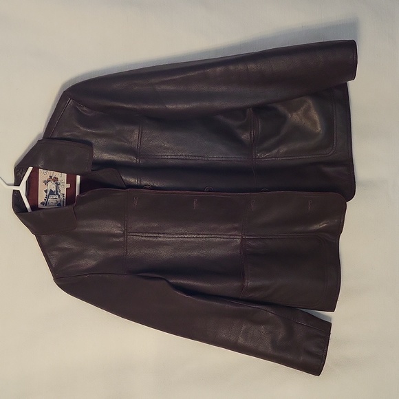 Nudie Jeans 100% leather blazer jacket - Picture 4 of 7